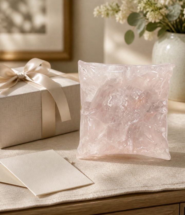 Pink Stone Pillow Object product view 6